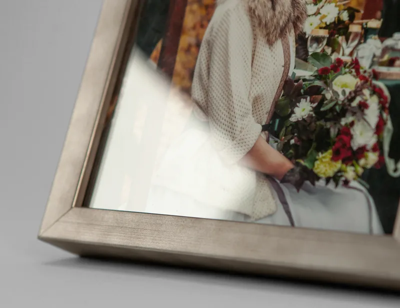 Fotografia v ráme Smart s čírym sklom