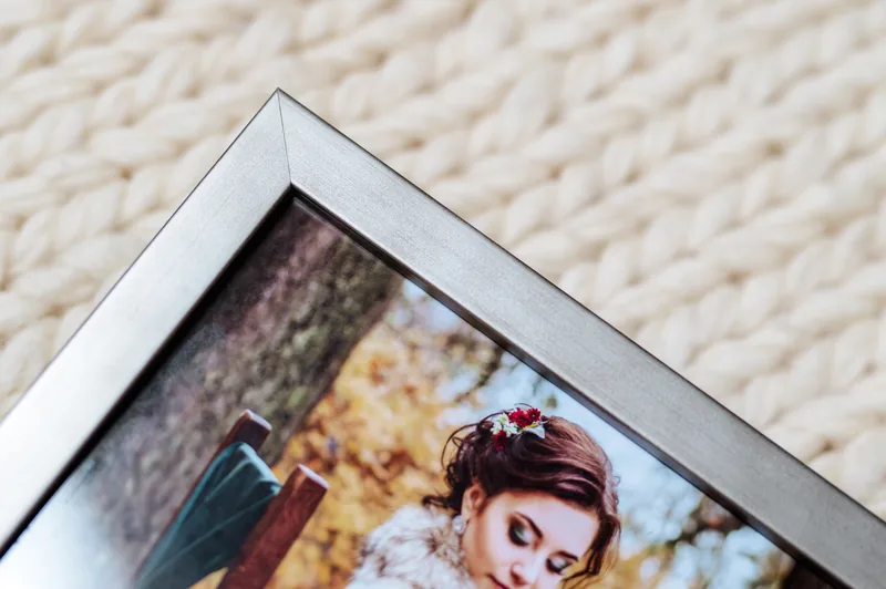 Fotorámik Smart – matná strieborná lišta